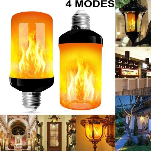 Lampadina e27 torcia fuoco - torcia,
