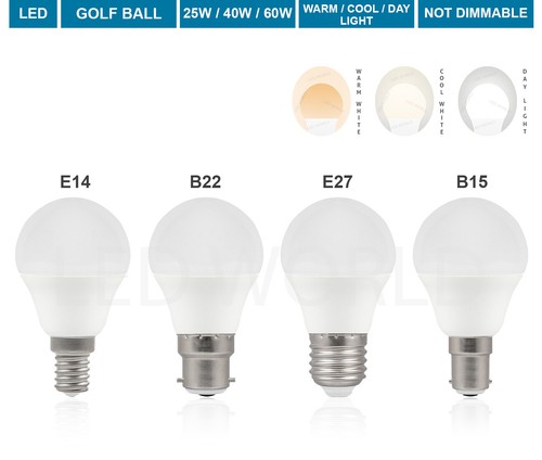 Lampadine led sfera - sfera, da