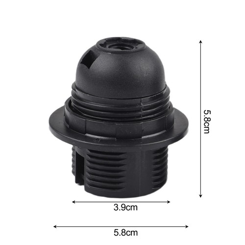 2pz e27 portalampada con base - 2pz,