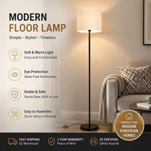 Modern fabric floor - modern, e27