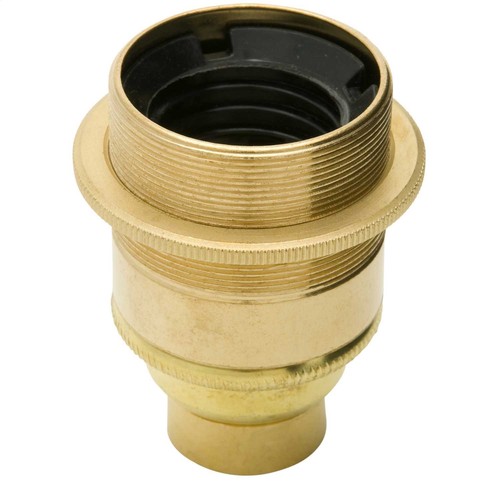 Portalampada ottone e27 - ottone, es