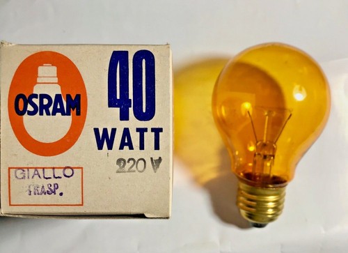 Lampadina osram giallo watt - giallo,