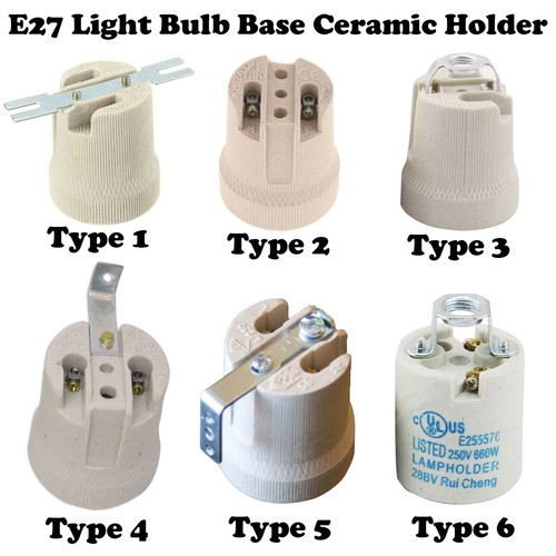 Base lampadina e27 presa - lampadina,